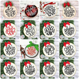 Christmas Ornament Embroidery Design Bundle, Embroidery